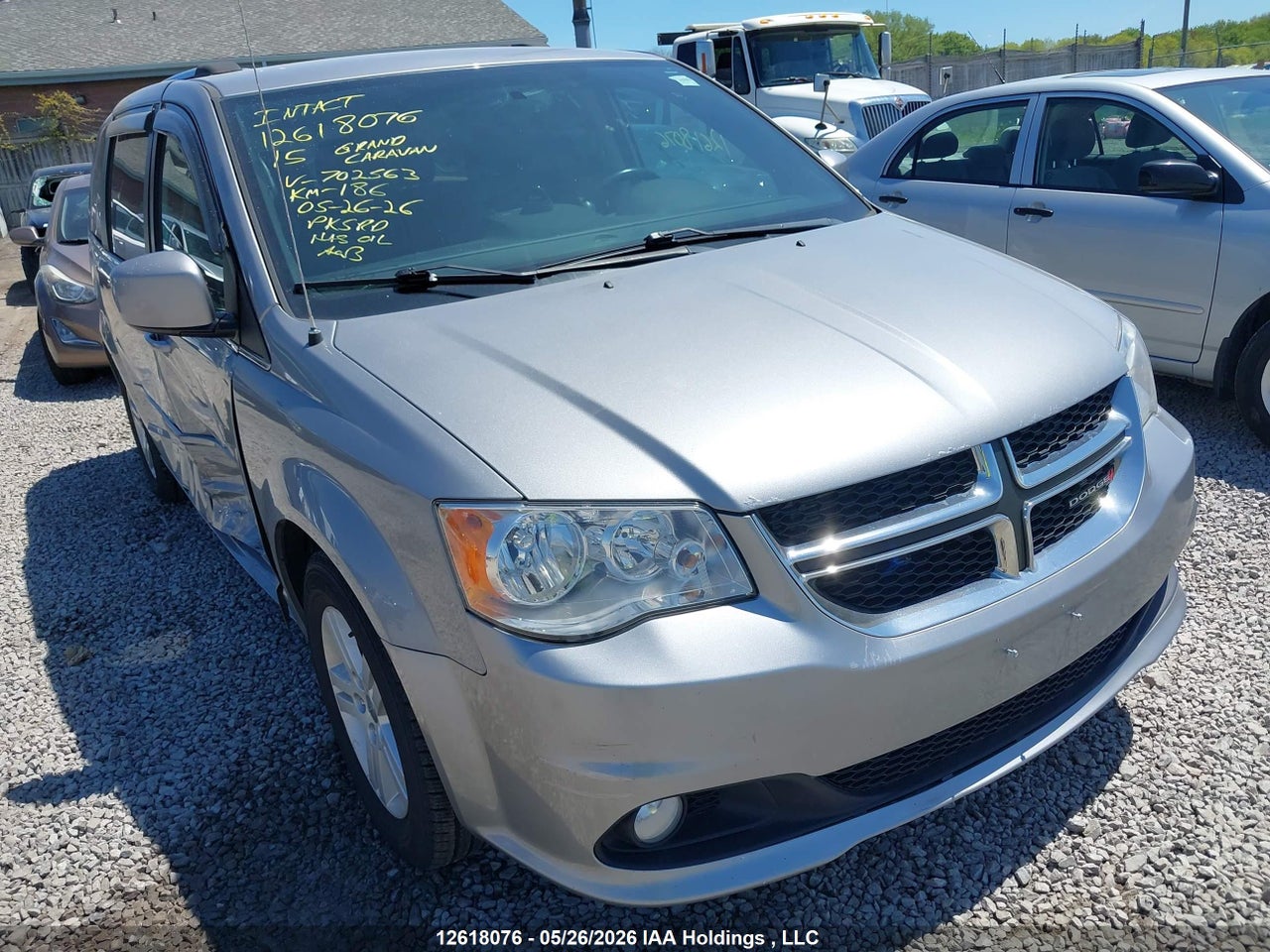 2C4RDGBG6FR****** · 2015 DODGE GRAND CARAVAN · 1/12