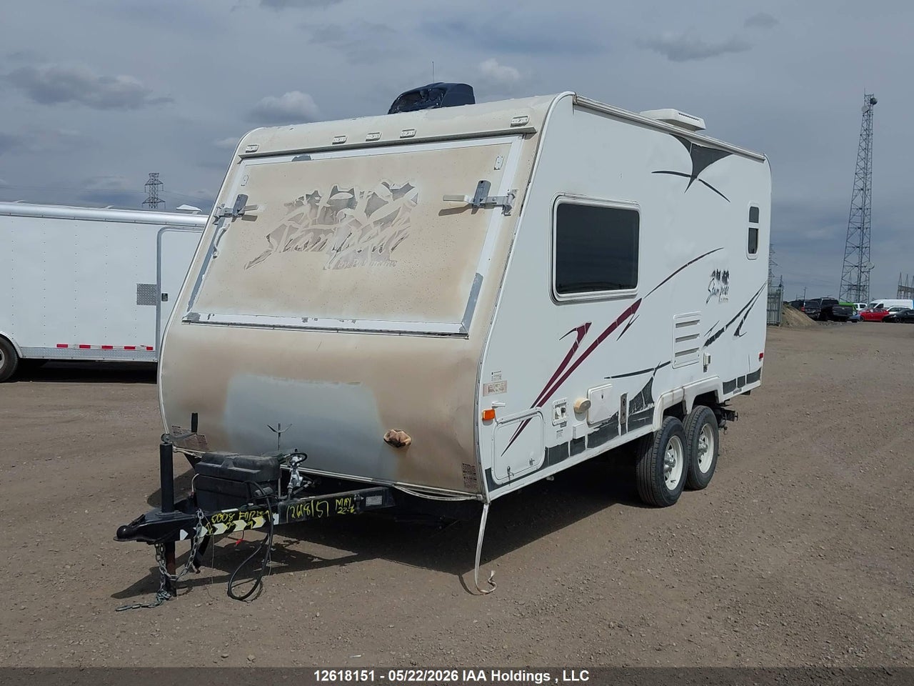 4X4TSDV218N009498 · 2008 FOREST RIVER TRAILER · 1/12