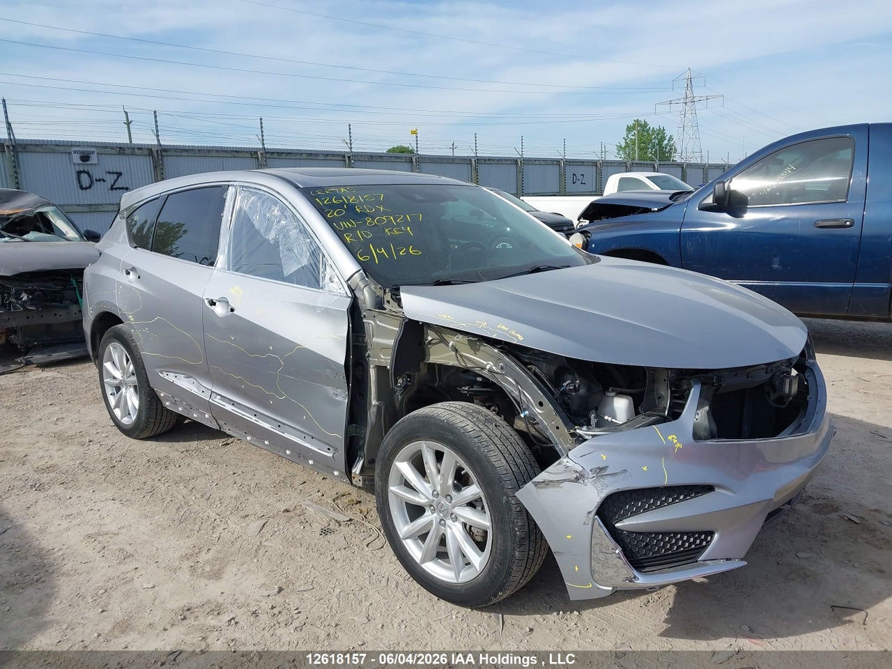 5J8TC2H3XLL809217 · 2020 ACURA RDX · 1/12