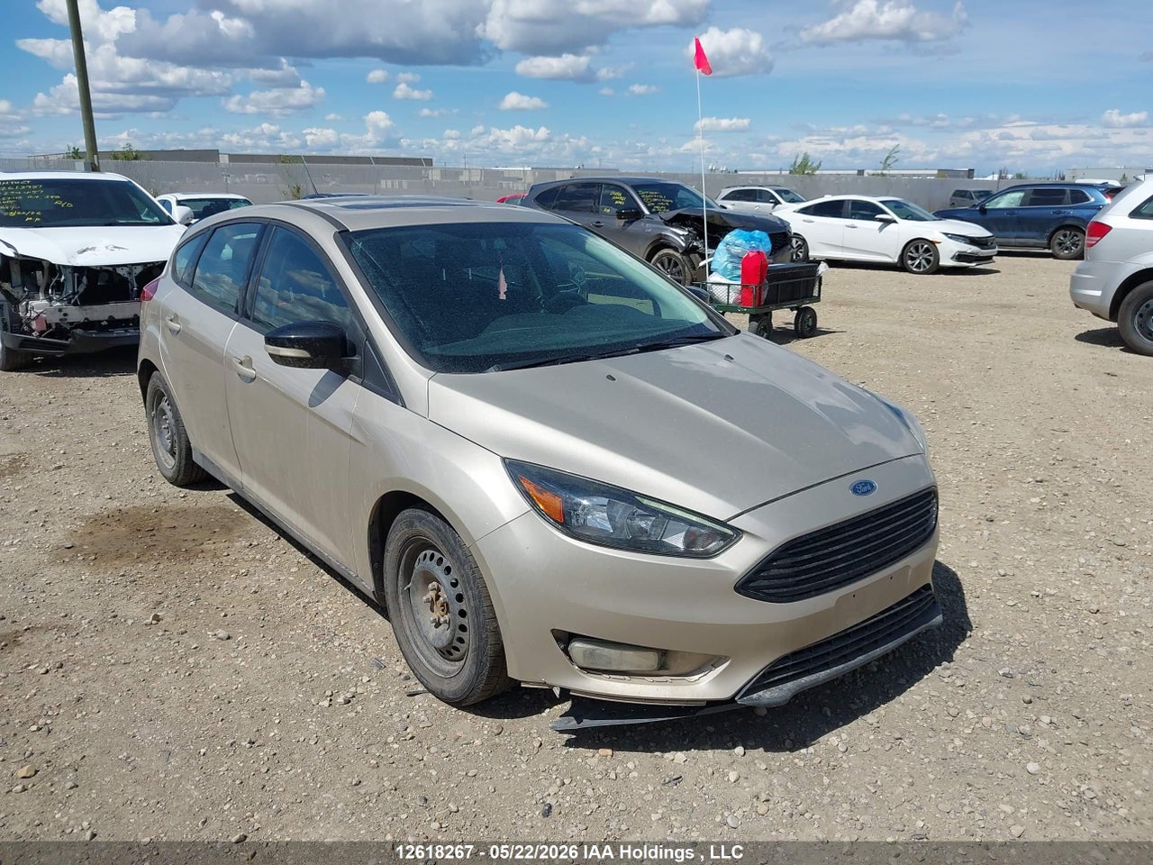 1FADP3M20HL****** · 2017 FORD FOCUS SEL · 1/12