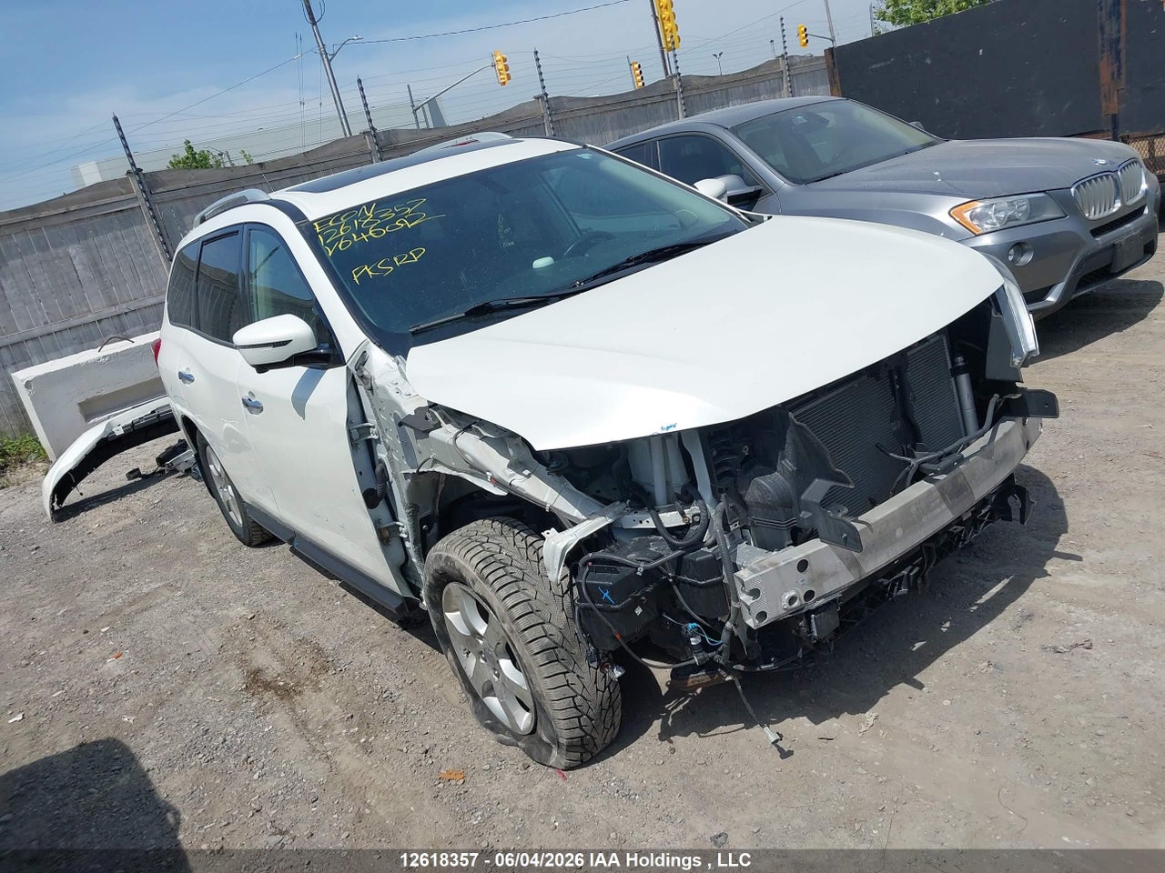 5N1DR2MMXJC646092 · 2018 NISSAN PATHFINDER MIDNIGHT EDITION/PLATINUM/S/SL PREMIUM/SV TECH
