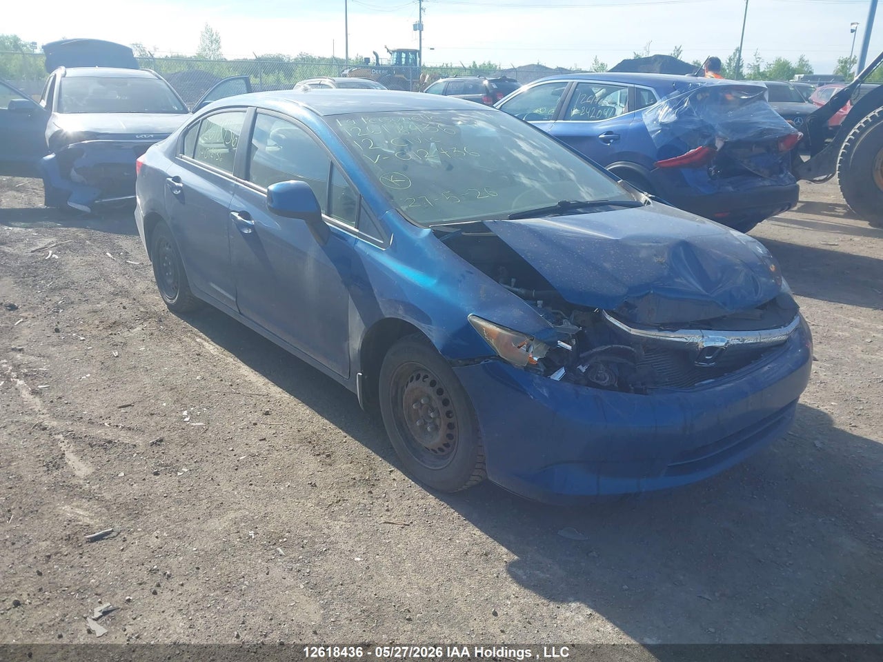 2HGFB2F42CH012436 · 2012 HONDA CIVIC LX · 1/12