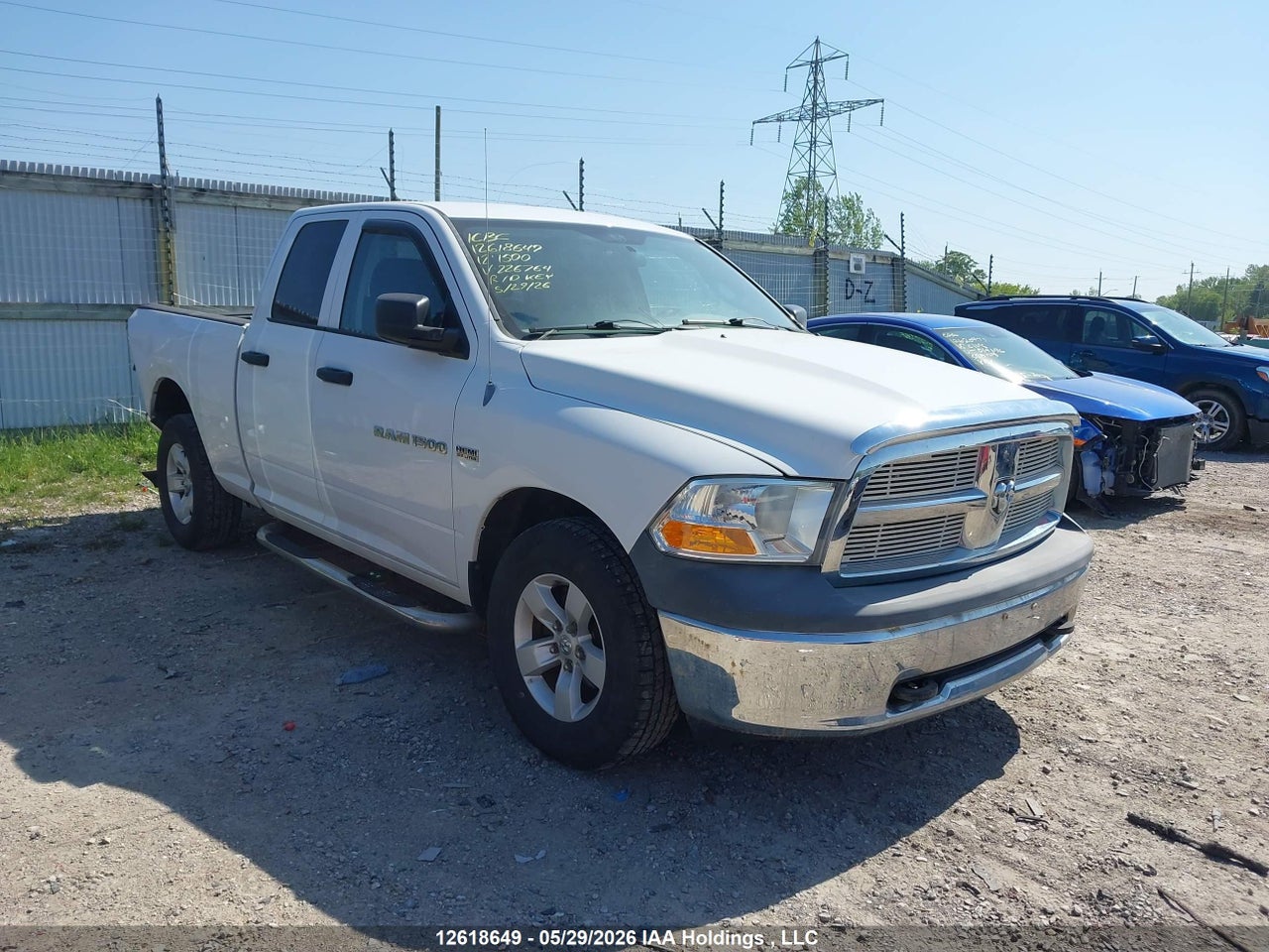 1C6RD7FT1CS226764 · 2012 DODGE RAM 1500 ST