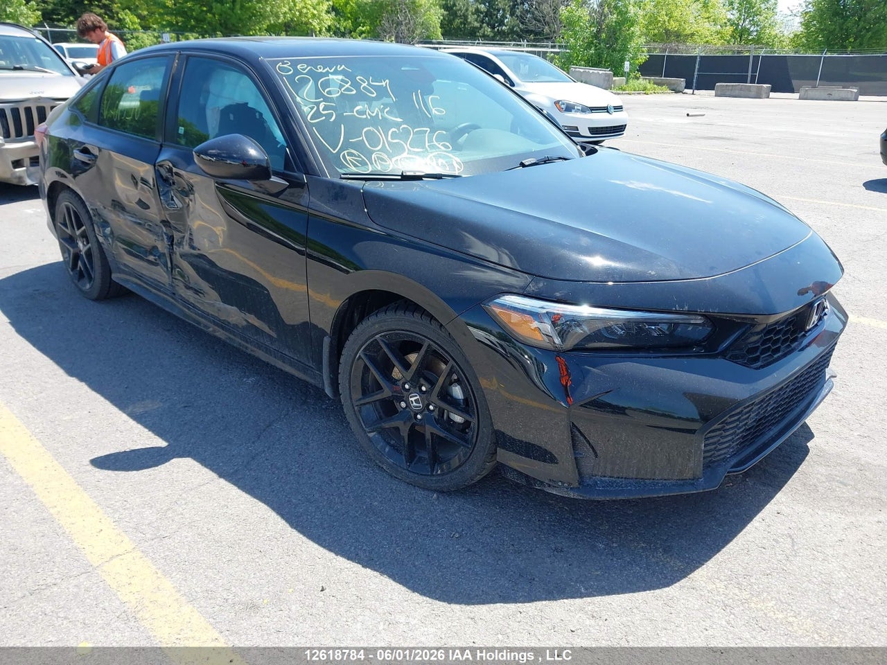 2HGFE4F84SH015276 · 2025 HONDA CIVIC SPORT HYBRID/SPORT TOURING HYBRID