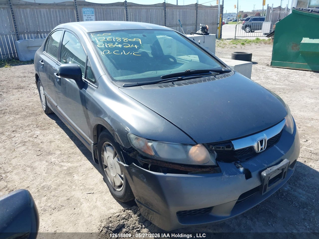 2HGFA1F40AH018424 · 2010 HONDA CIVIC DX-G