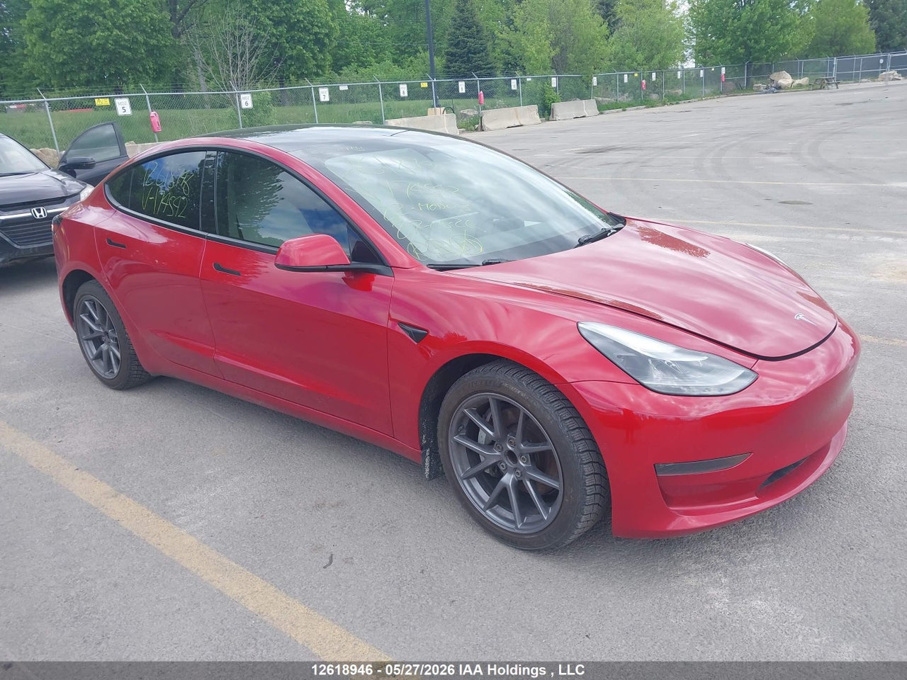 5YJ3E1EA6NF****** · 2022 TESLA MODEL 3 RWD/STANDARD RANGE · 1/12