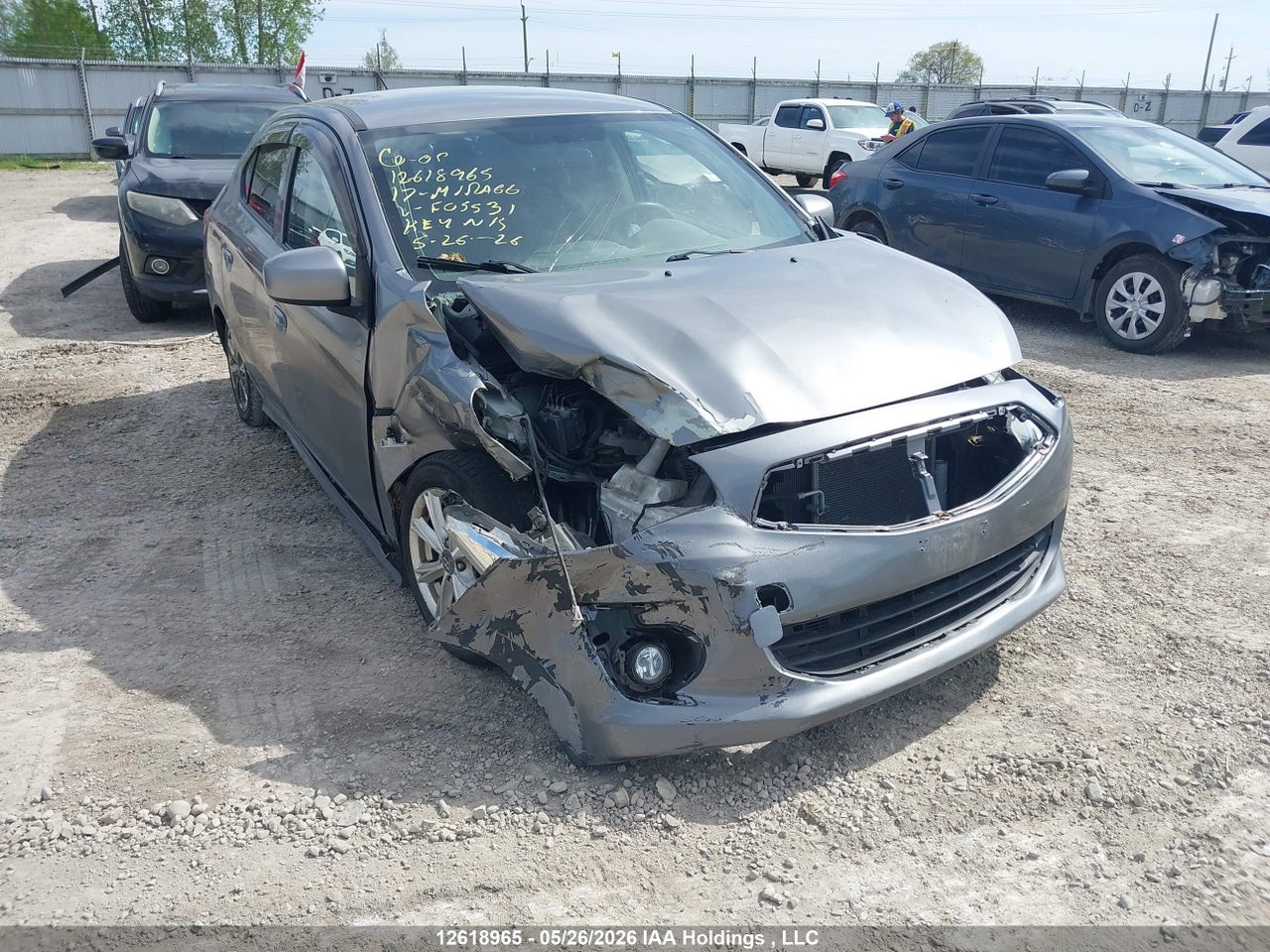 ML32F3FJ7HHF05531 · 2017 MITSUBISHI MIRAGE G4 ES