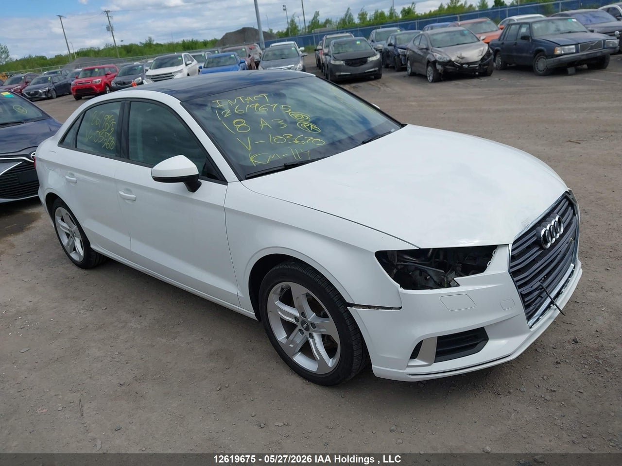 WAUAUGFF1J1****** · 2018 AUDI A3 2.0T KOMFORT