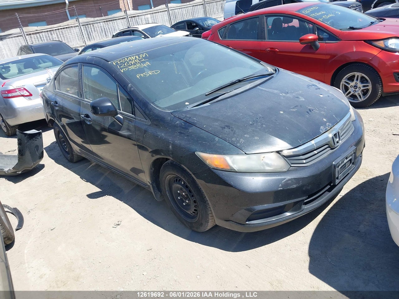 2HGFB2F52CH038849 · 2012 HONDA CIVIC EX