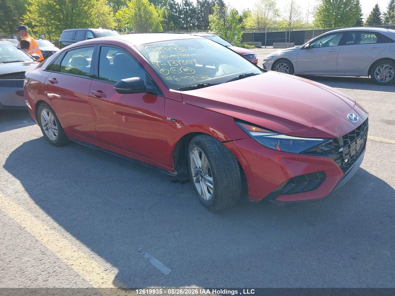 KMHLR4AF0MU131307 · 2021 HYUNDAI ELANTRA · 1/12