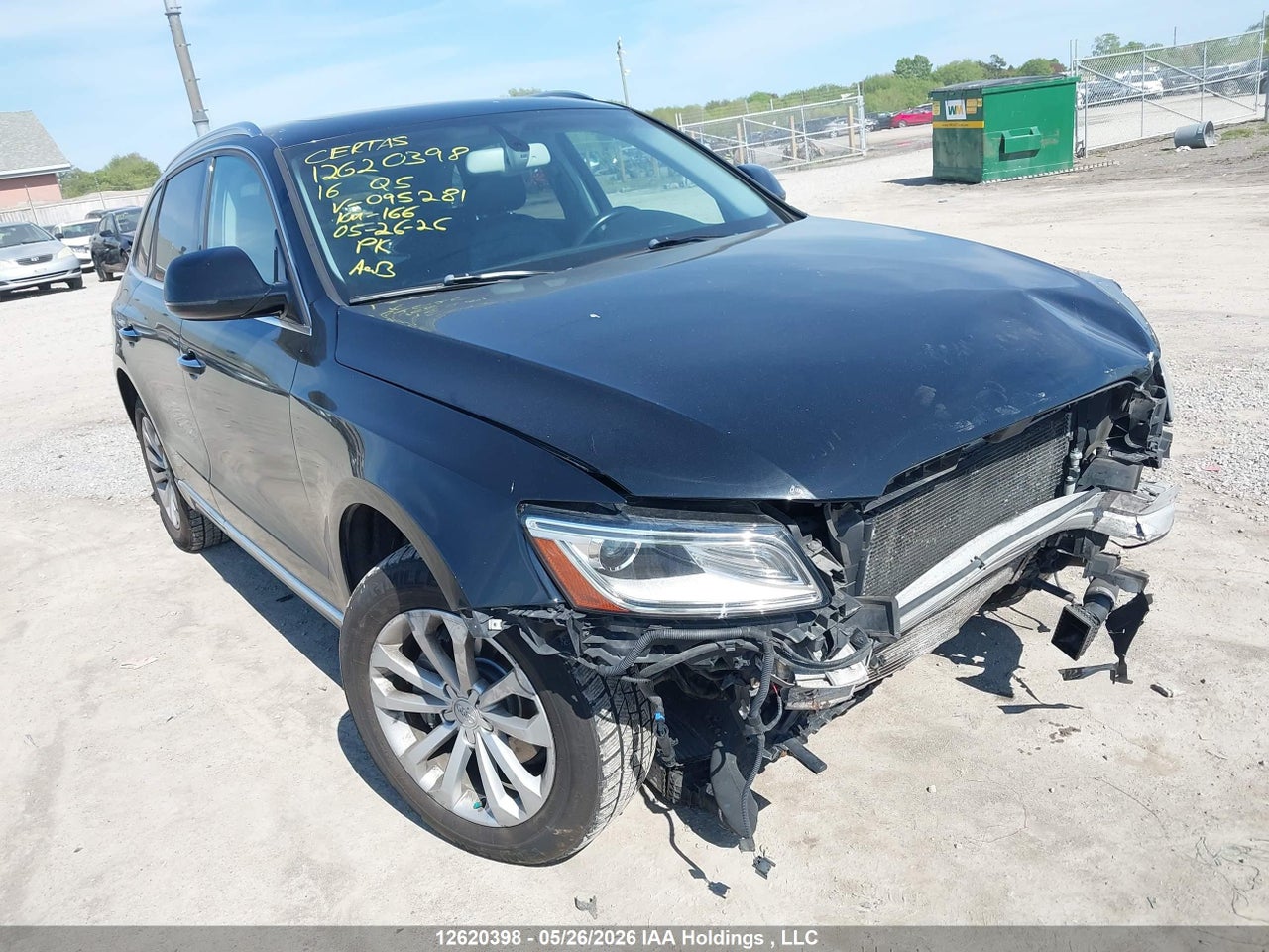 WA1L2AFP1GA095281 · 2016 AUDI Q5 PREMIUM PLUS