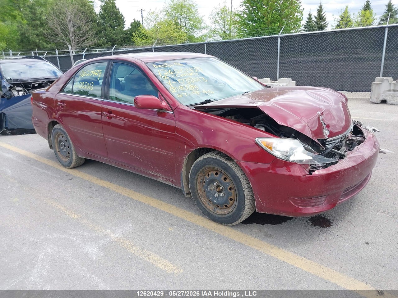 4T1BE32K95U035013 · 2005 TOYOTA CAMRY LE/XLE/SE