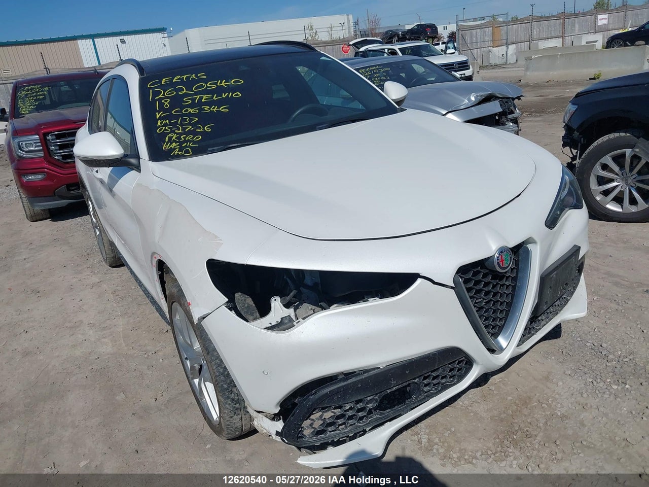ZASFAKNN2J7C06346 · 2018 ALFA ROMEO STELVIO TI SPORT