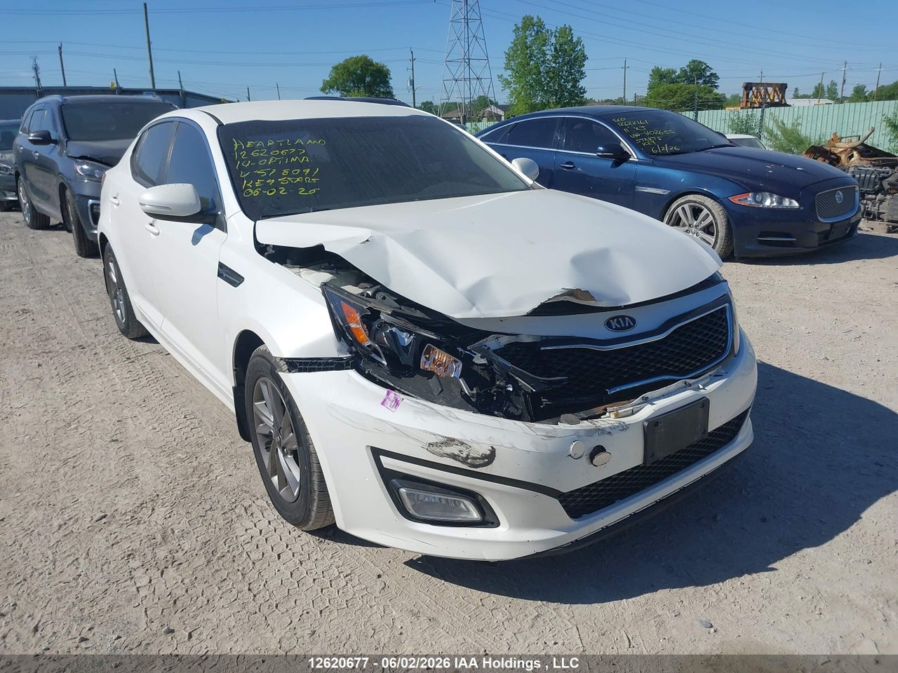 KNAGM4A72E5518091 · 2014 KIA OPTIMA LX · 1/12