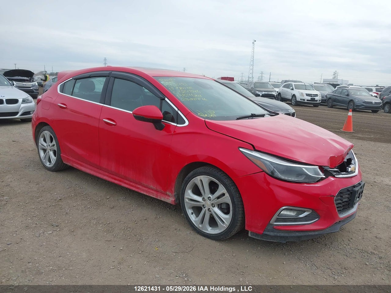 3G1BF6SM3HS****** · 2017 CHEVROLET CRUZE PREMIER · 1/12