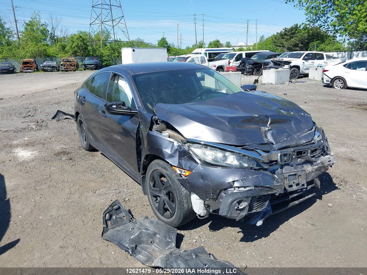 2HGFC2F66GH002674 · 2016 HONDA CIVIC LX · 1/12