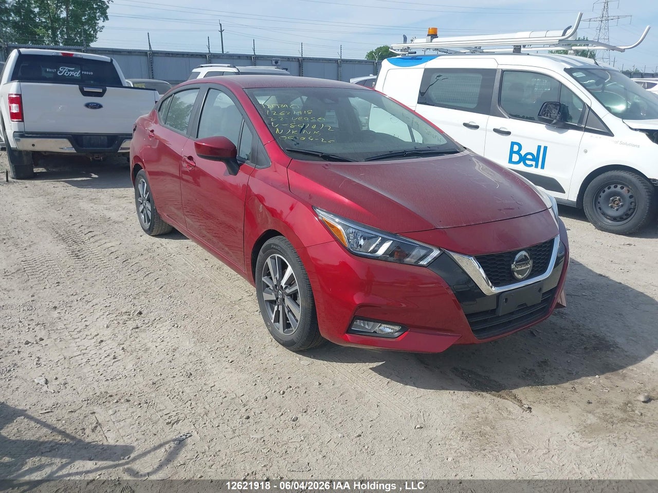 3N1CN8EV9NL841412 · 2022 NISSAN VERSA