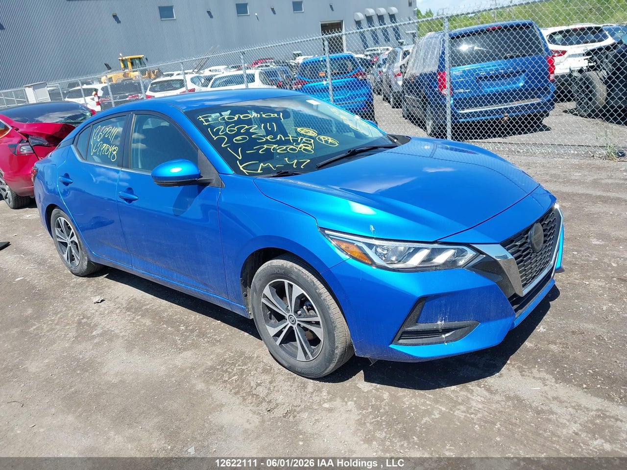 3N1AB8CV3LY292048 · 2020 NISSAN SENTRA SV