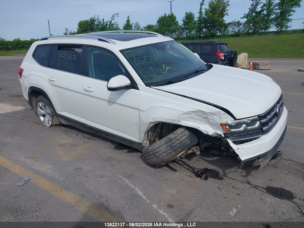 1V2MR2CA9KC545881 · 2019 VOLKSWAGEN ATLAS 3.6 FSI HIGHLINE