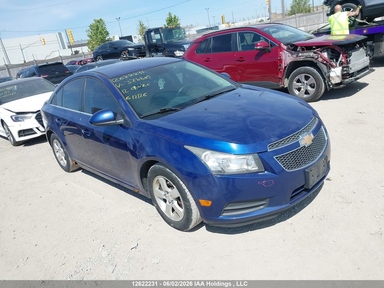 1G1PG5SC9C7378885 · 2012 CHEVROLET CRUZE LT
