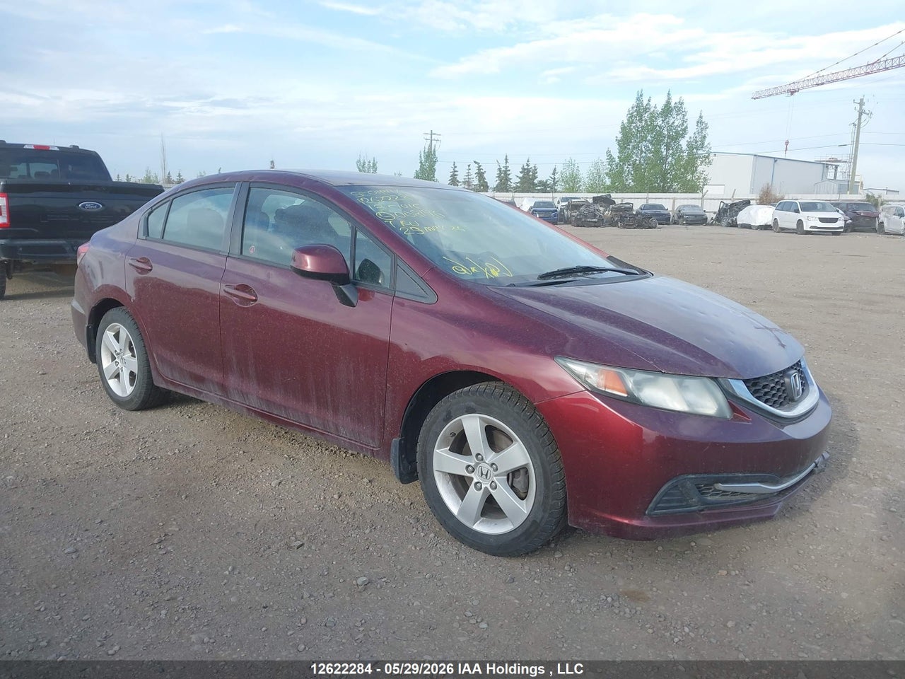 2HGFB2F42DH008176 · 2013 HONDA CIVIC LX · 1/12