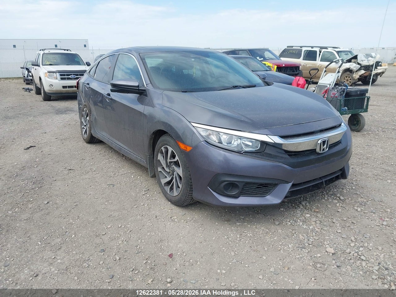 2HGFC2F84JH018543 · 2018 HONDA CIVIC EX 4DR