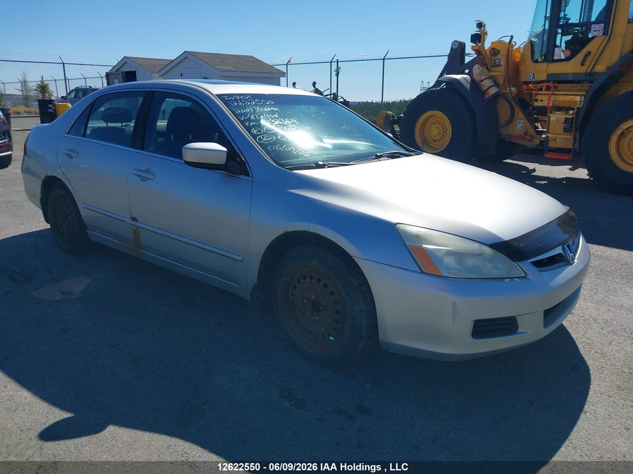 1HGCM56787A812400 · 2007 HONDA ACCORD EX-L/SE