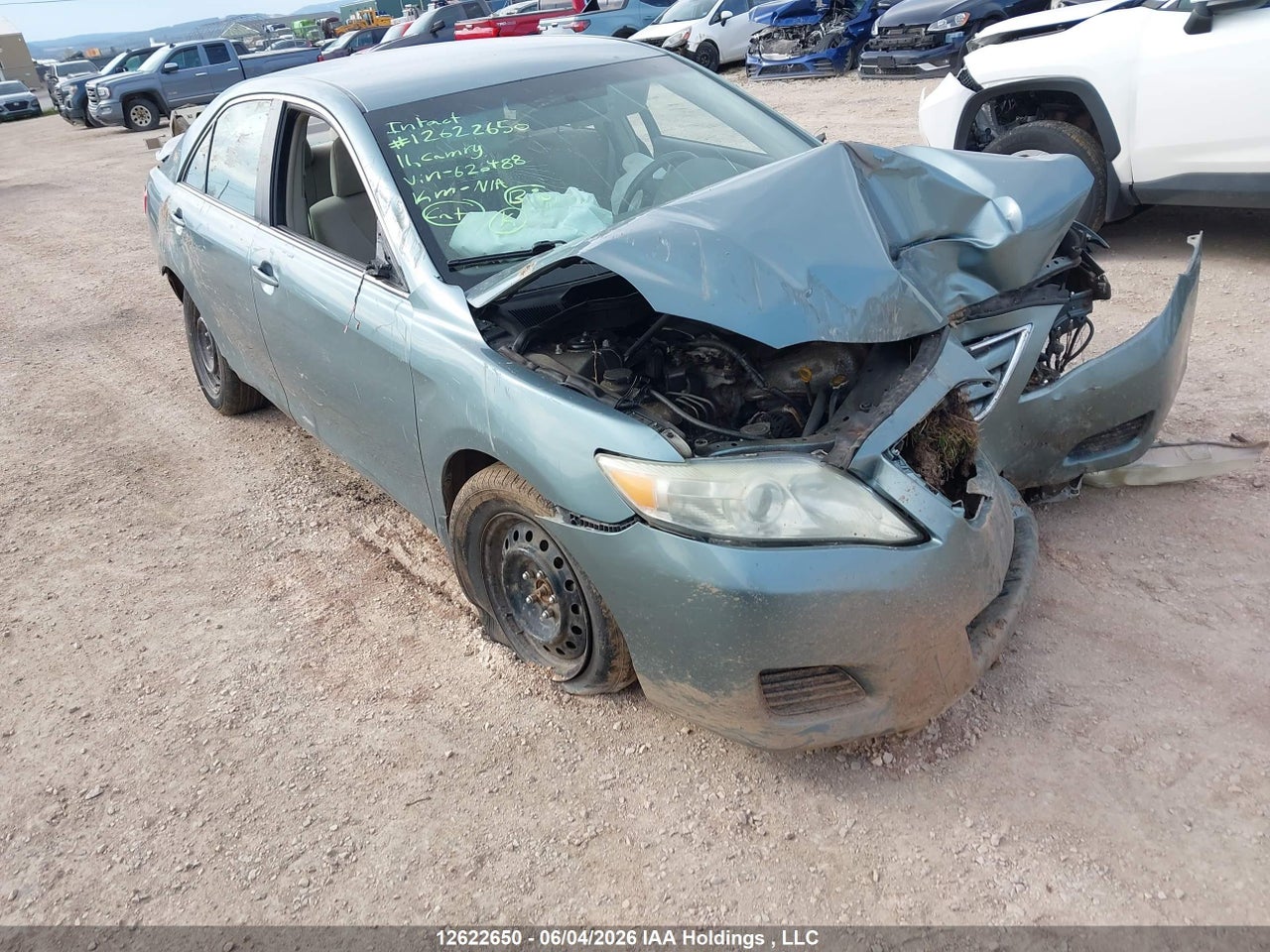 4T1BF3EK6BU620488 · 2011 TOYOTA CAMRY SE/LE/XLE