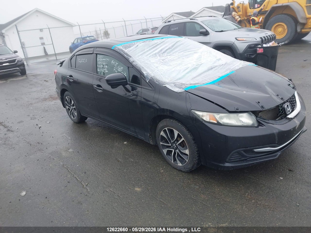 2HGFB2F5XFH****** · 2015 HONDA CIVIC EX