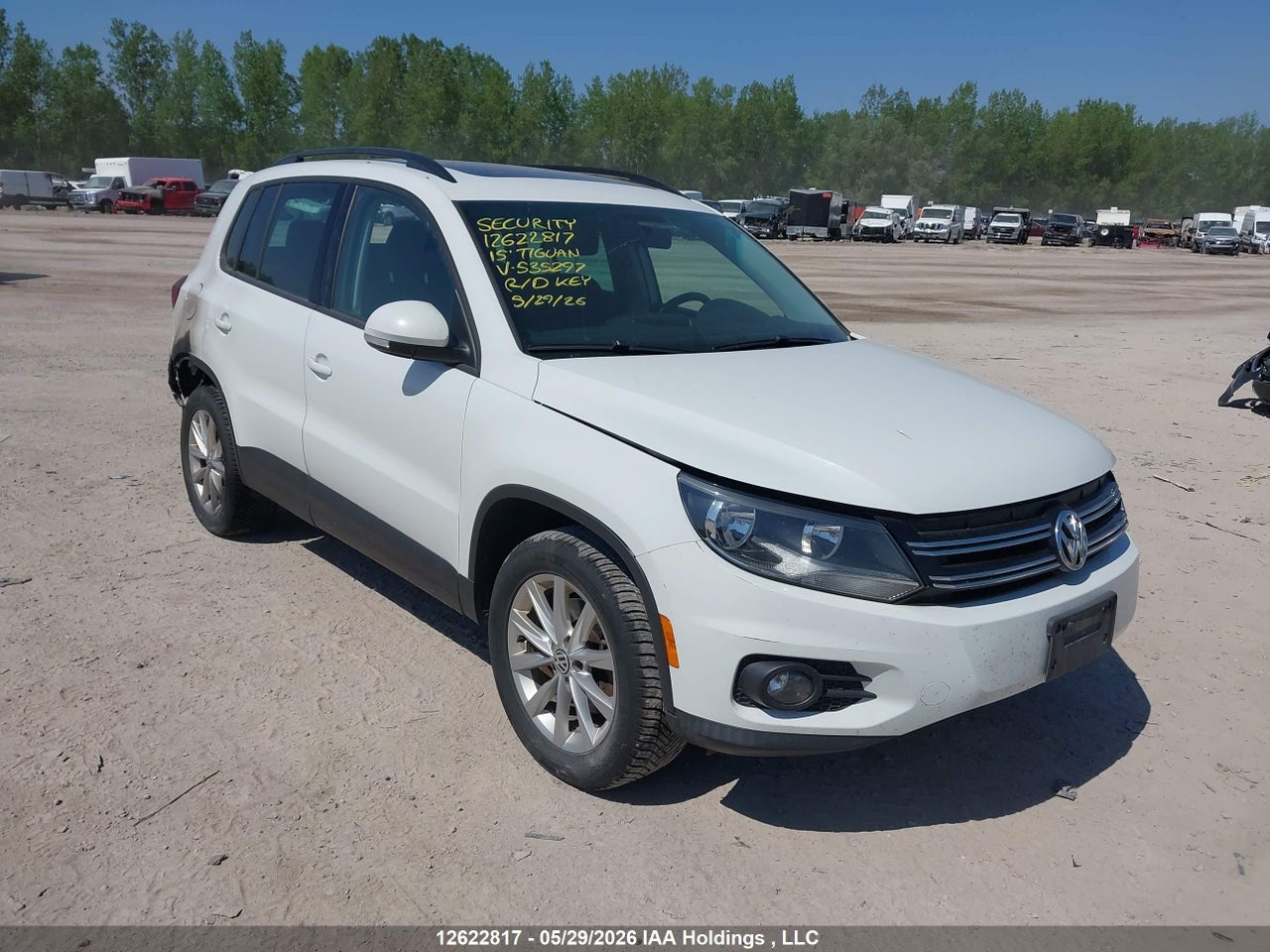 WVGJV7AXXFW535297 · 2015 VOLKSWAGEN TIGUAN COMFORTLINE/HIGHLINE/SPECIAL EDITION/TRENDLINE