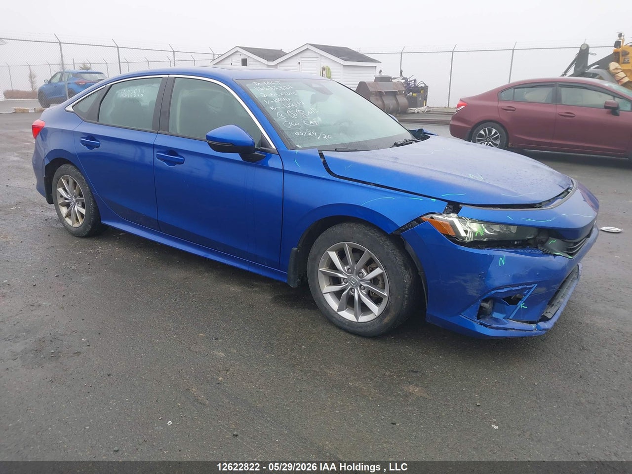 2HGFE2F36NH106692 · 2022 HONDA CIVIC EX