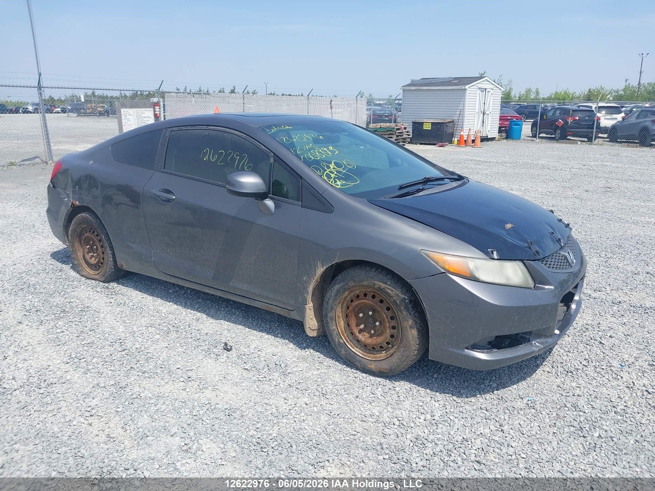 2HGFG3B52CH008893 · 2012 HONDA CIVIC EX · 1/12