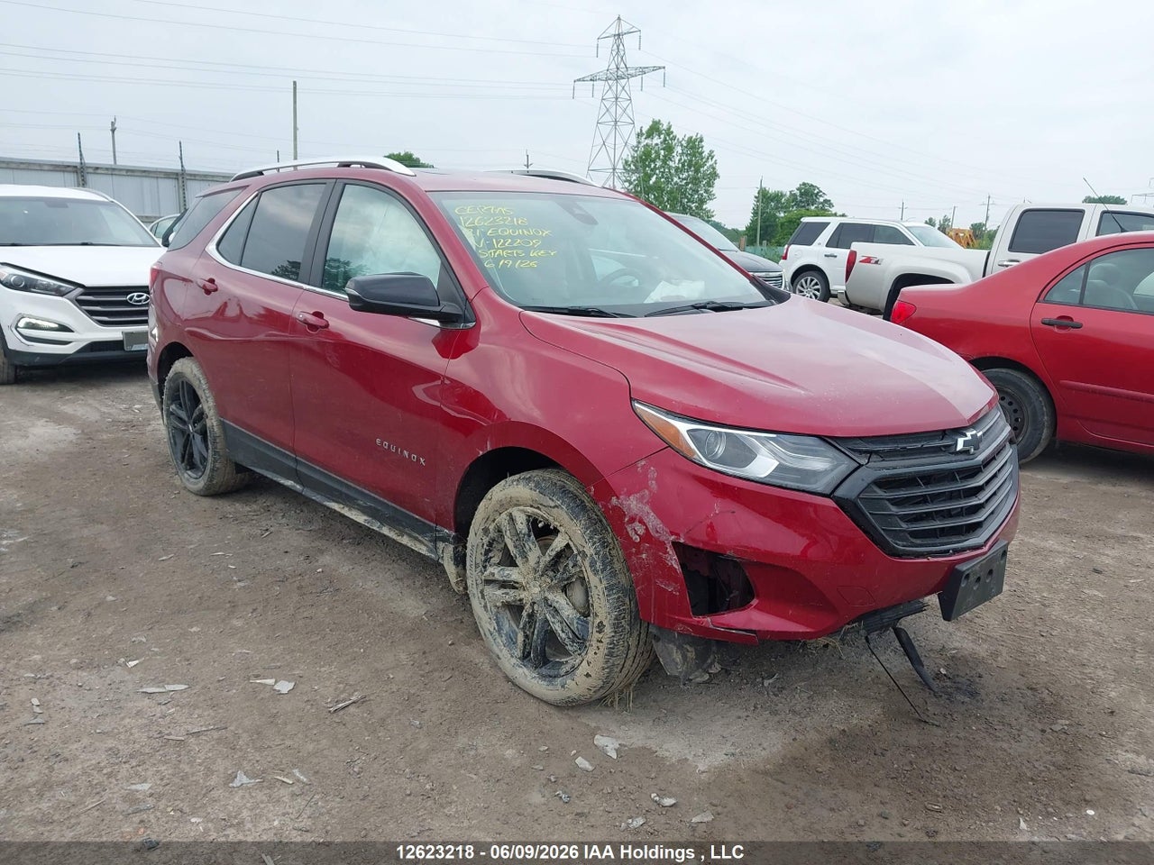 2GNAXUEV9M6122209 · 2021 CHEVROLET EQUINOX LT