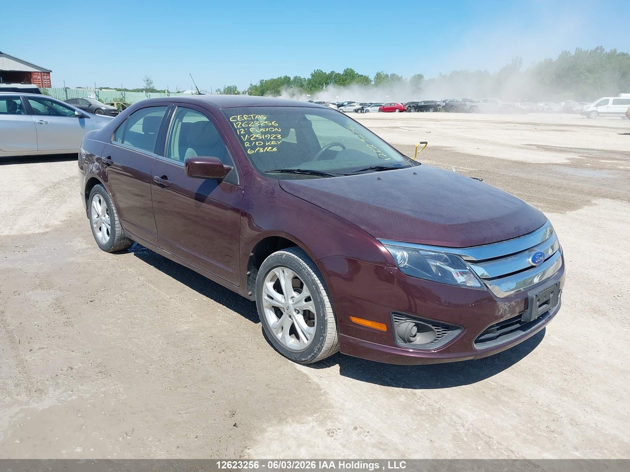 3FAHP0HAXCR251923 · 2012 FORD FUSION SE