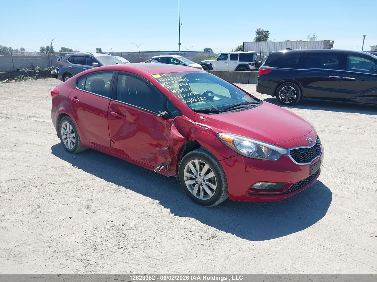 KNAFX4A63F5275547 · 2015 KIA FORTE LX