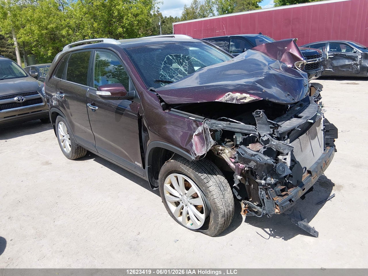 5XYKUCA16BG172553 · 2011 KIA SORENTO EX