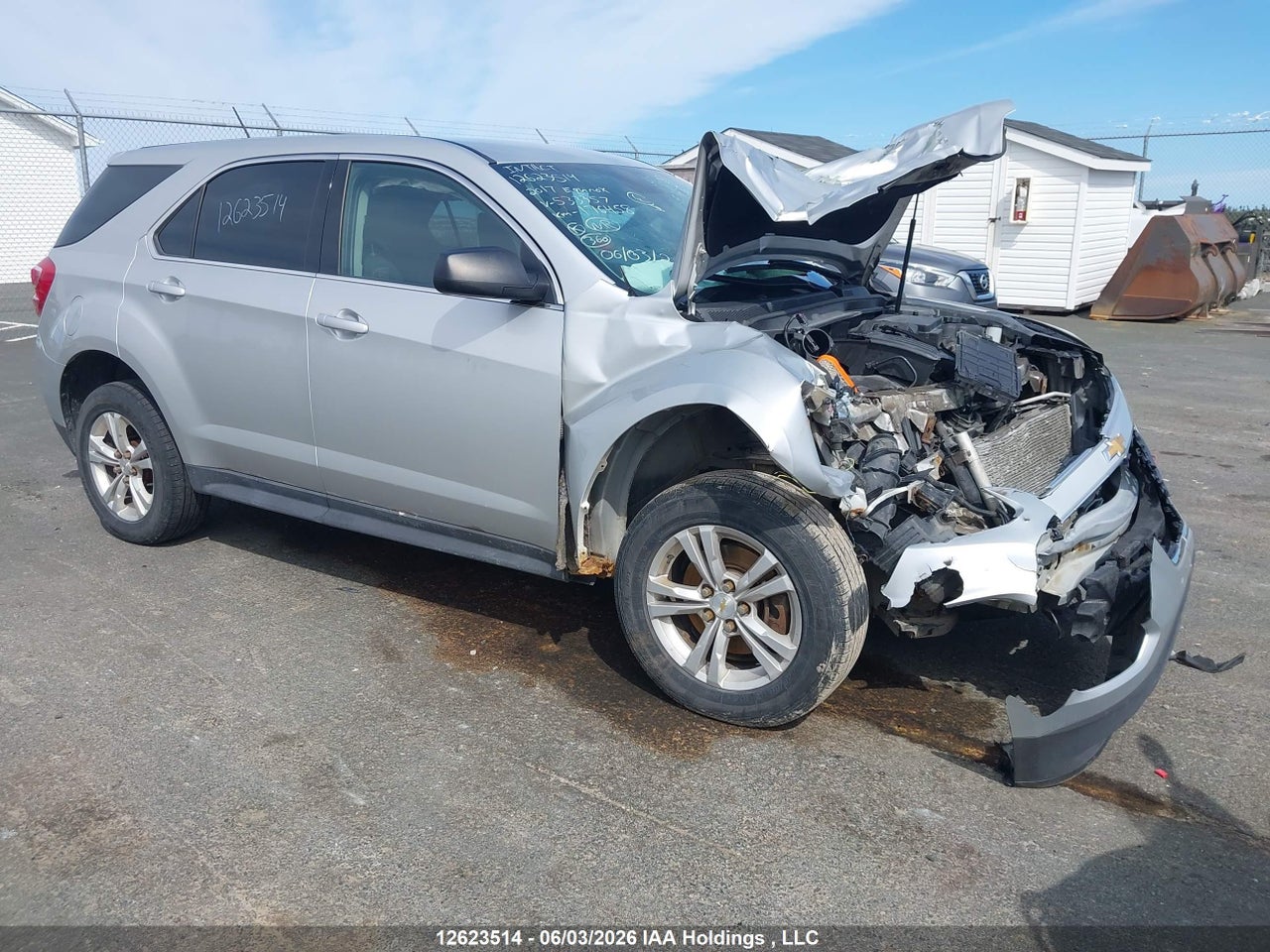 2GNALBEK7H1533357 · 2017 CHEVROLET EQUINOX LS