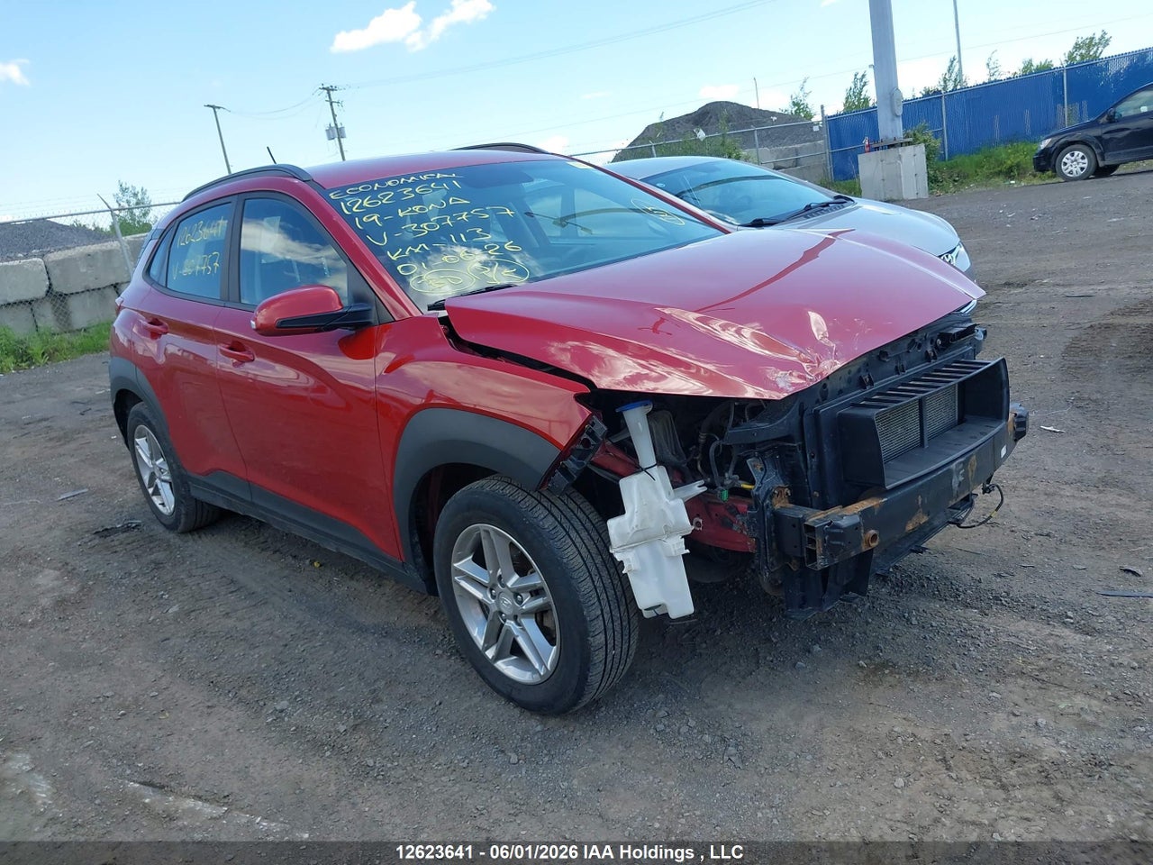 KM8K12AA1KU****** · 2019 HYUNDAI KONA 2.0L ESSENTIAL · 1/12