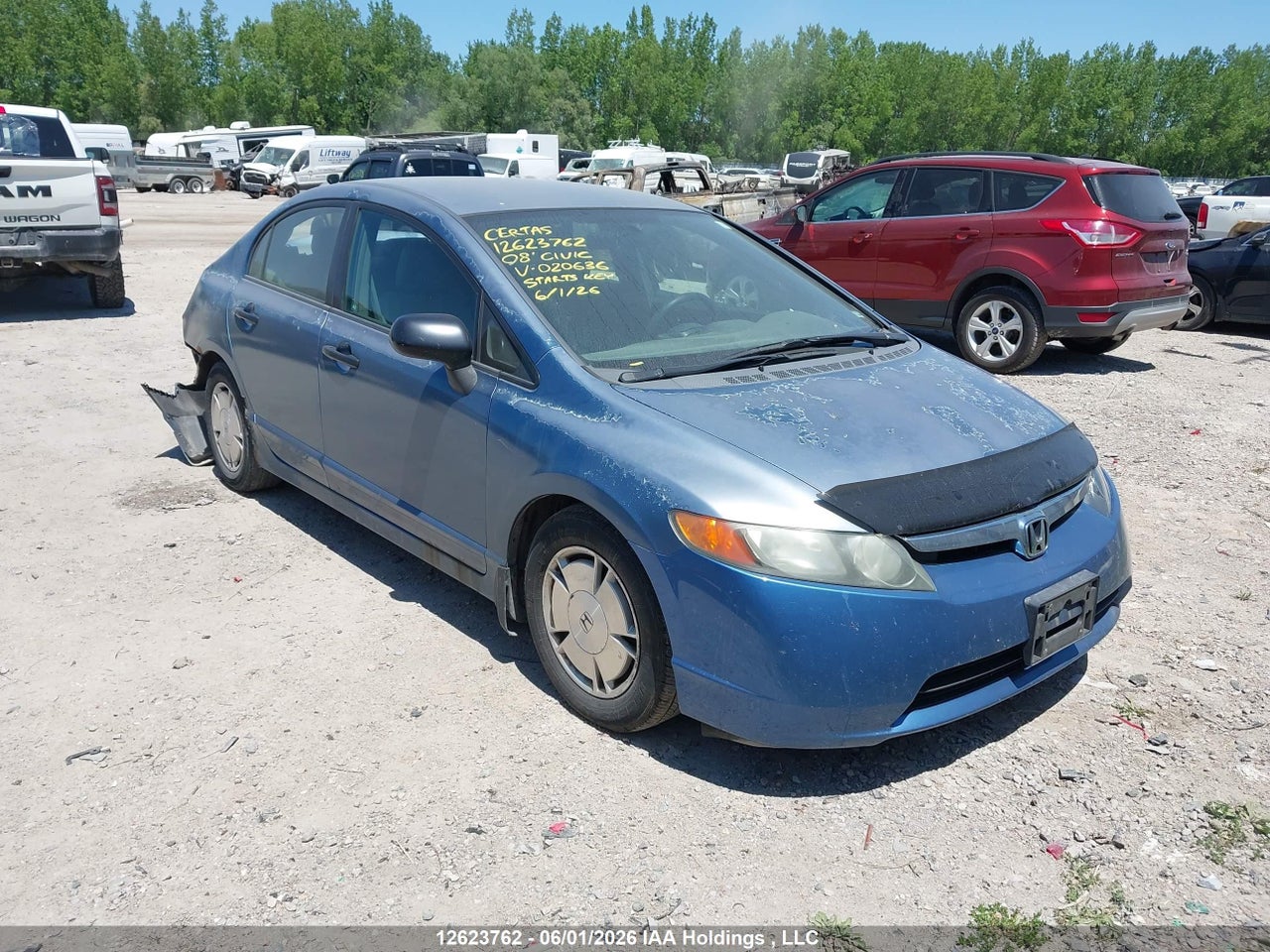2HGFA16408H020636 · 2008 HONDA CIVIC DX-G