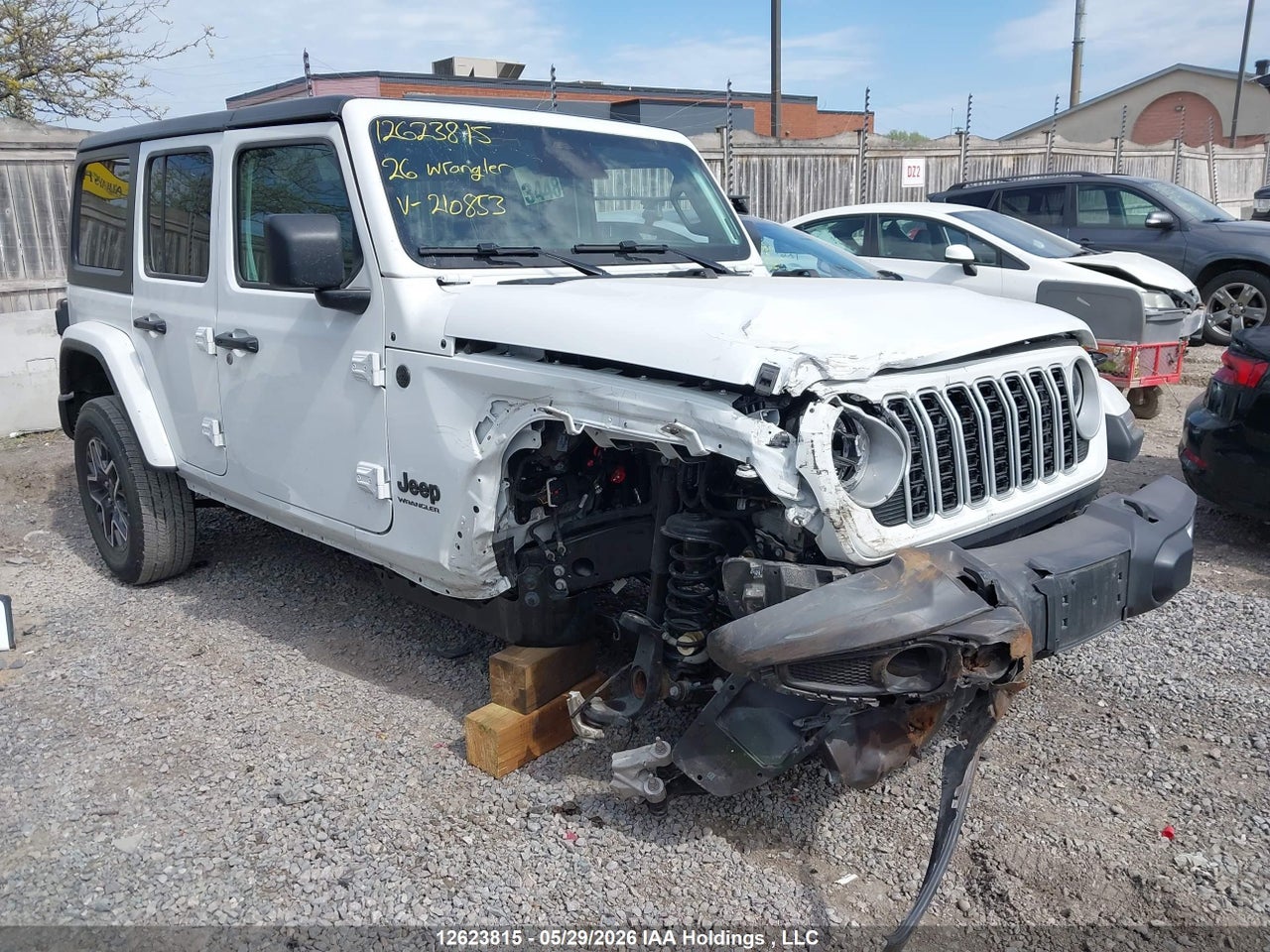 1C4PJXEN2TW210853 · 2026 JEEP WRANGLER SAHARA