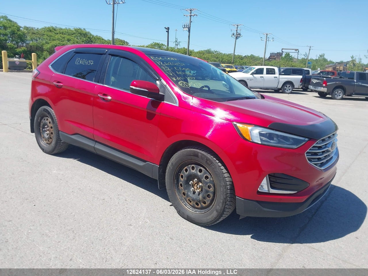 2FMPK4K98NBA01118 · 2022 FORD EDGE TITANIUM