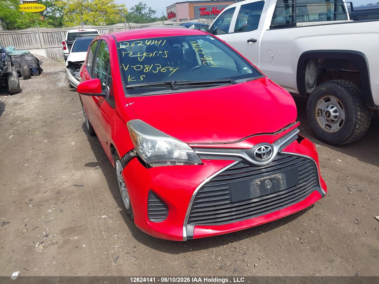 VNKKTUD30HA081364 · 2017 TOYOTA YARIS LE