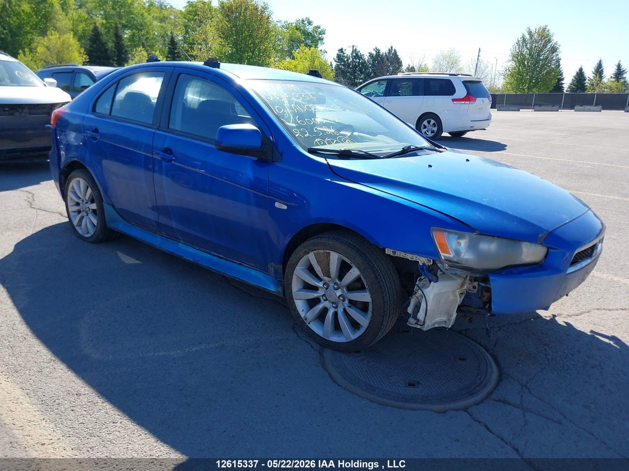 JA32X8HW2AU****** · 2010 MITSUBISHI LANCER SPORTBACK GTS · 1/12