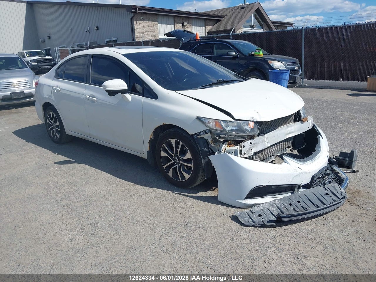 2HGFB2F52FH027127 · 2015 HONDA CIVIC EX 4DR · 1/12