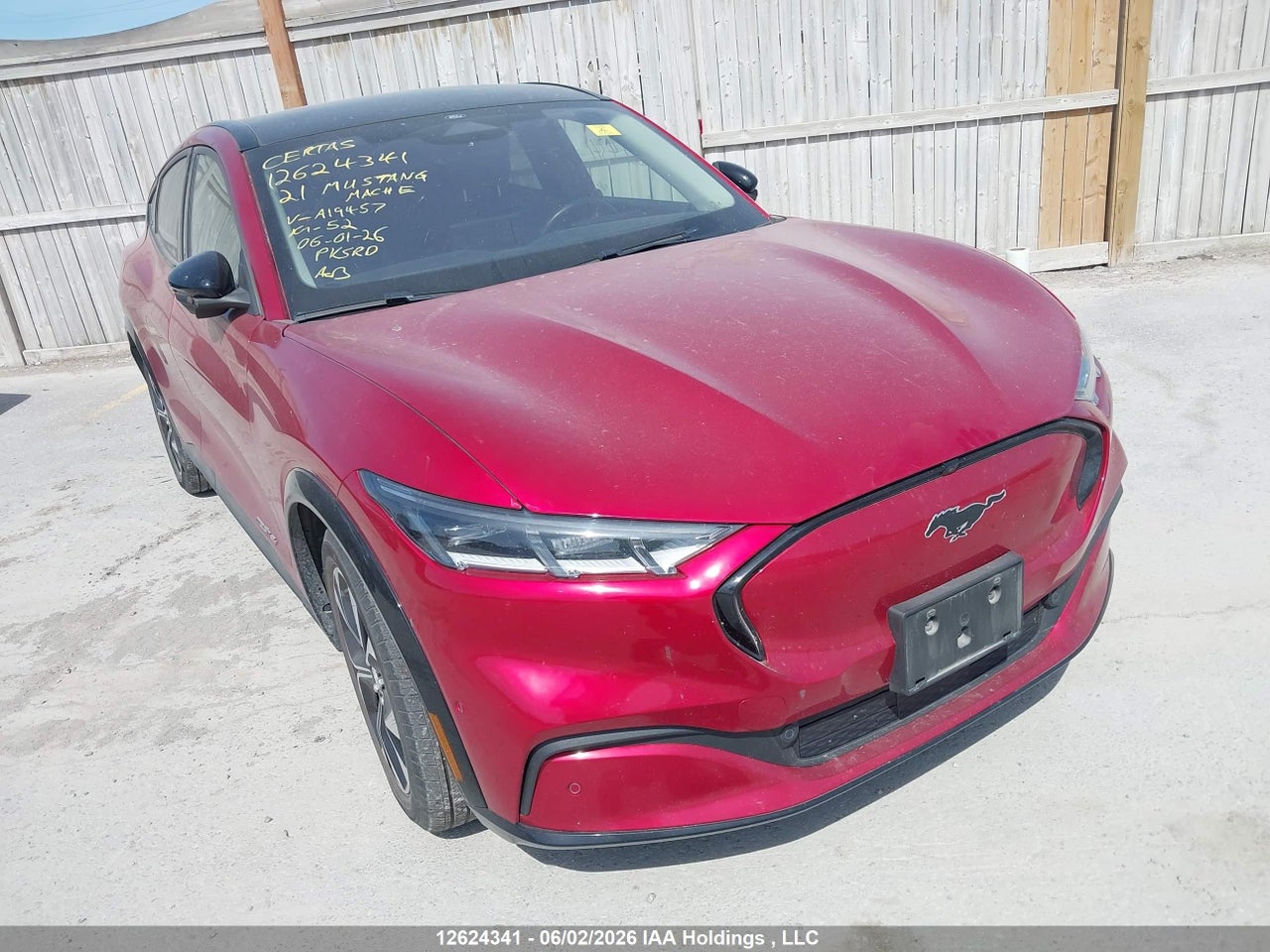 3FMTK3SS9MMA19457 · 2021 FORD MUSTANG MACH-E PREMIUM