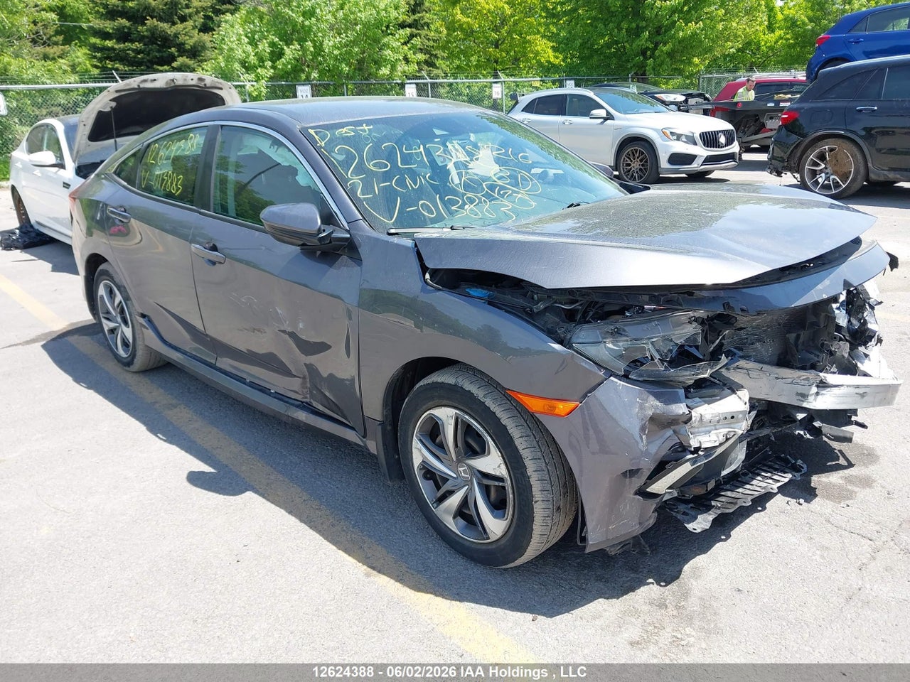 2HGFC2F50MH013883 · 2021 HONDA CIVIC LX · 1/12