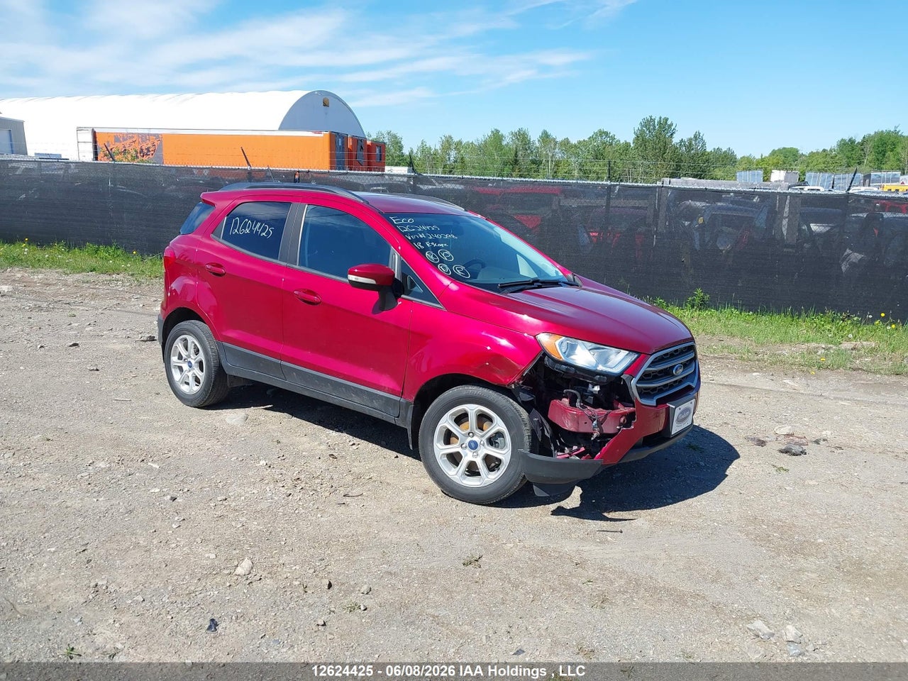 MAJ3P1TE5JC240298 · 2018 FORD ECOSPORT SE