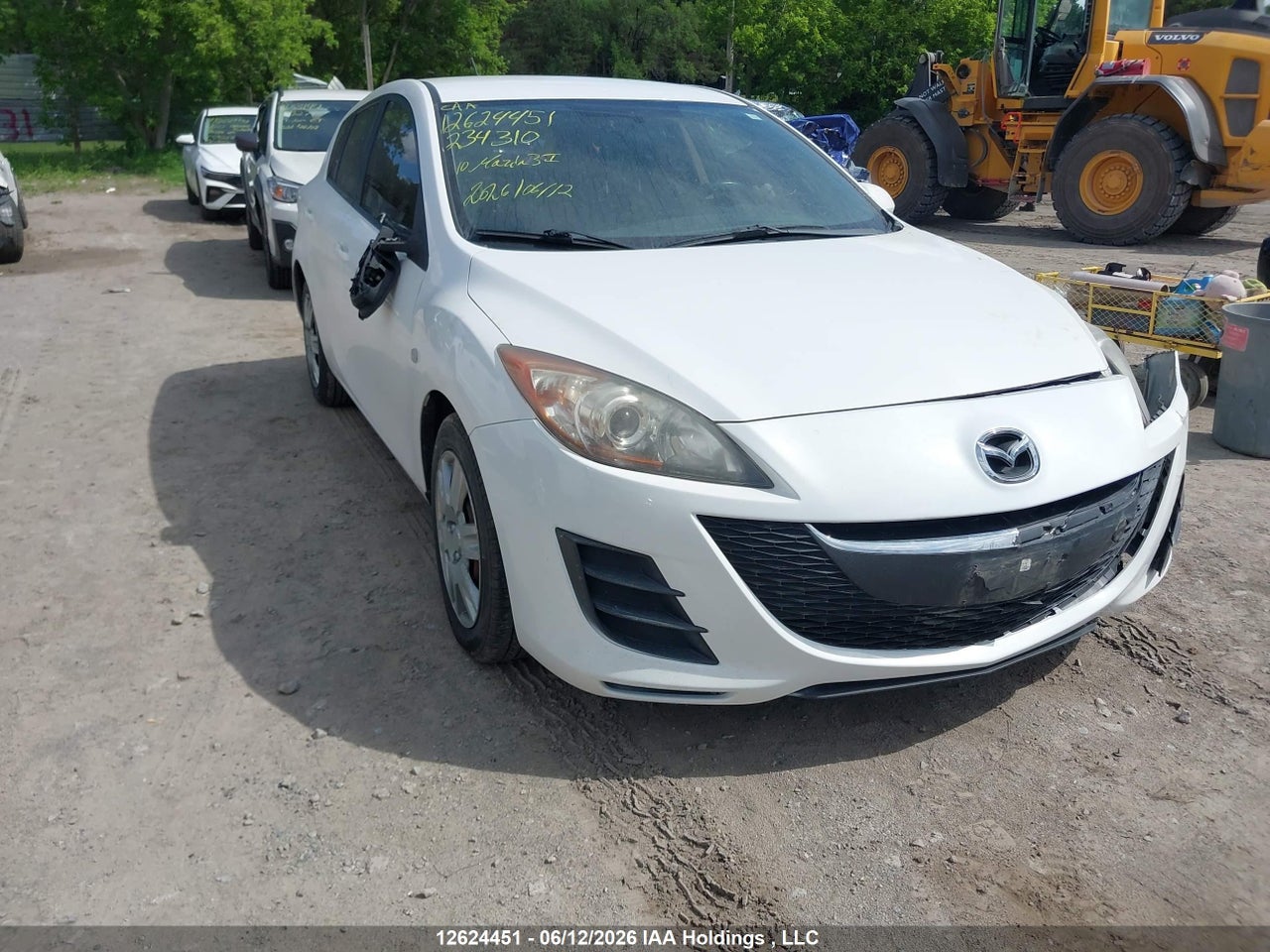 JM1BL1HF7A1234310 · 2010 MAZDA 3 I