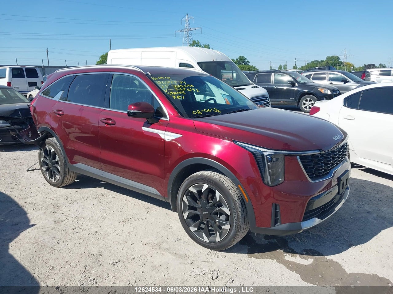 5XYRHDJF5SG333642 · 2025 KIA SORENTO