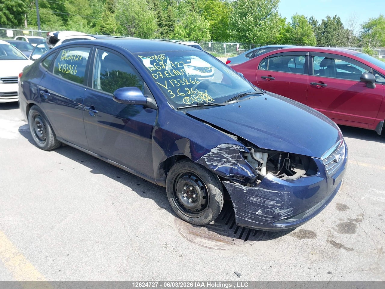 KMHDU45D07U133266 · 2007 HYUNDAI ELANTRA GL/GLS · 1/12